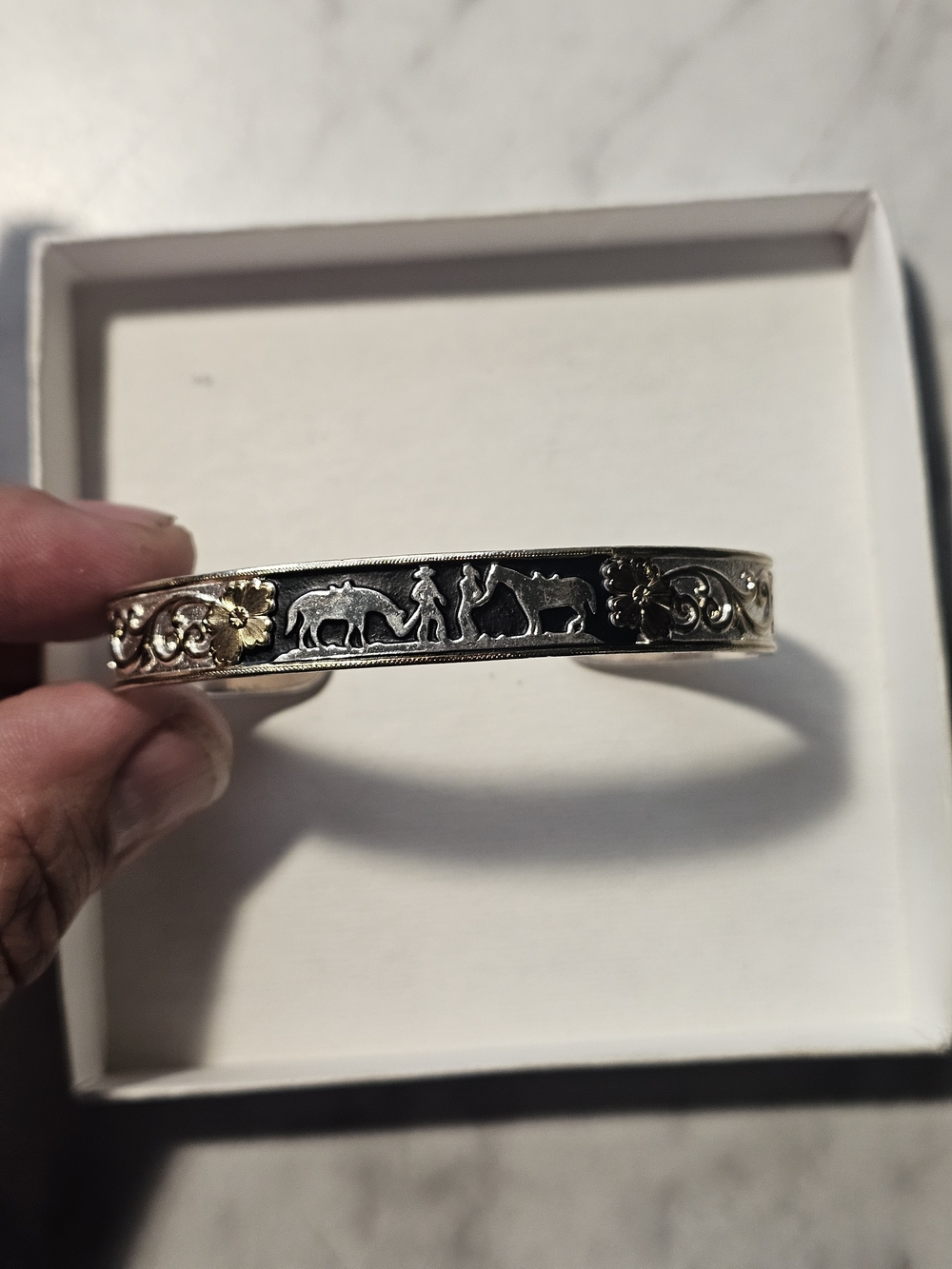 Montana silversmiths bracelet